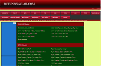 Desktop Screenshot of butunsinavlar.com