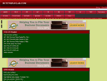 Tablet Screenshot of butunsinavlar.com